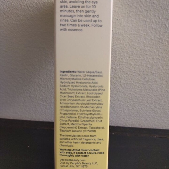 People's Beauty Frontliner Mask + Scrub 50ml/ 1.7oz x2 full size - Picture 4 of 4